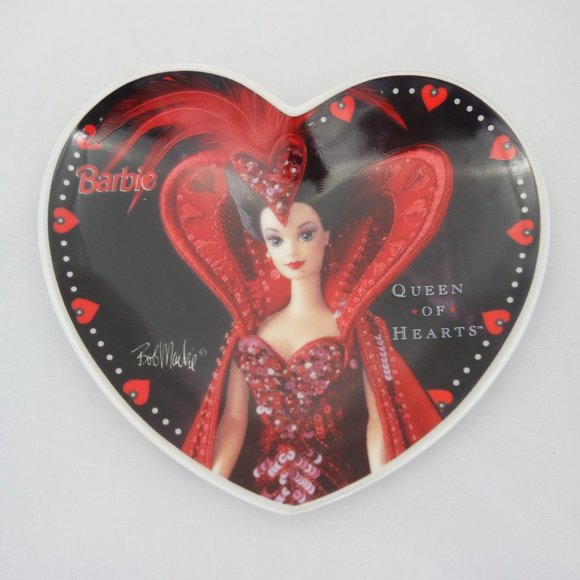 1995 Barbie Queen of Hearts Plate by Bob Mackie - Picture 3 of 3